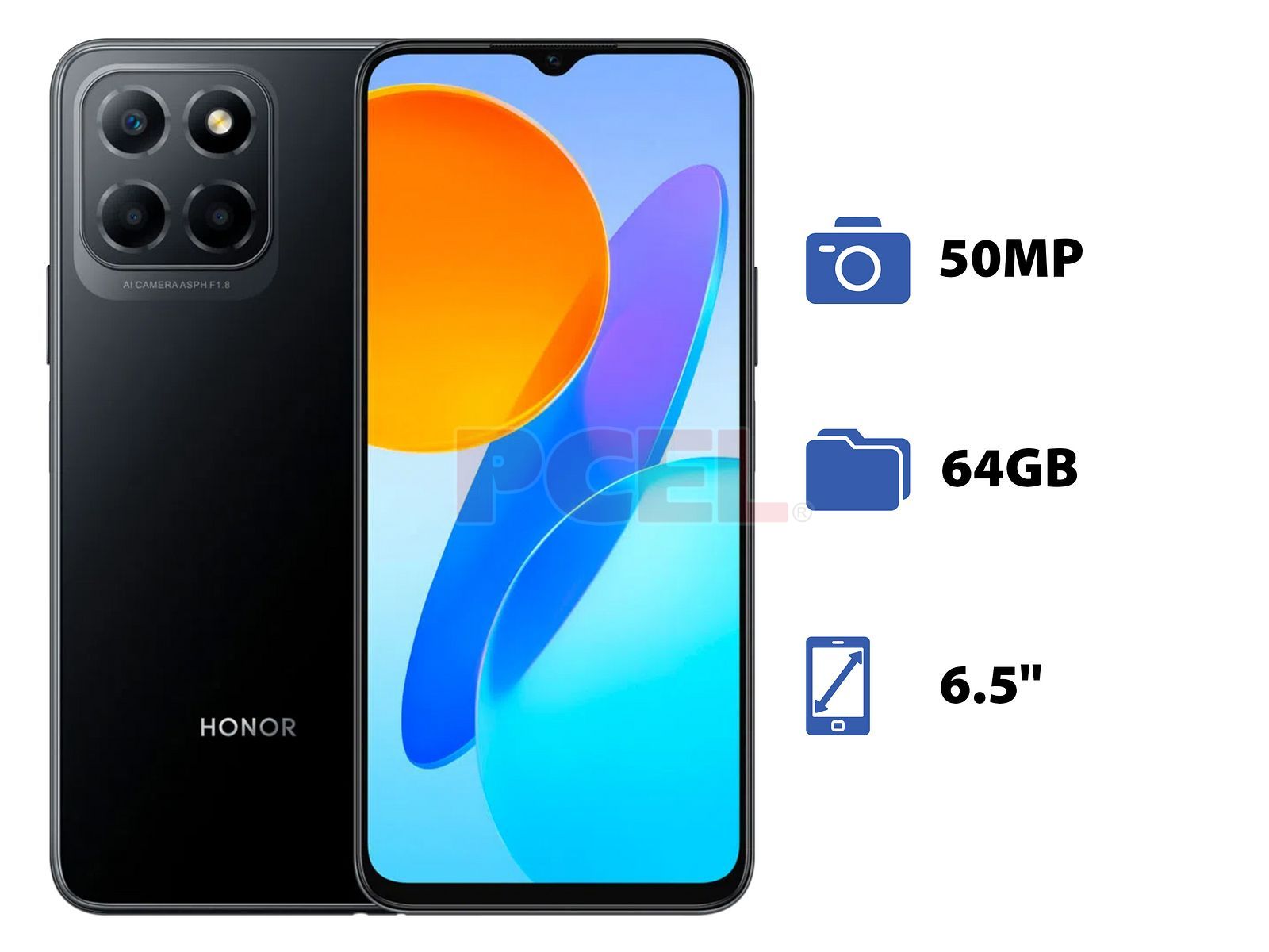 Smartphone Honor X6: Procesador MediaTek Helio G25 (hasta 2.0 GHz