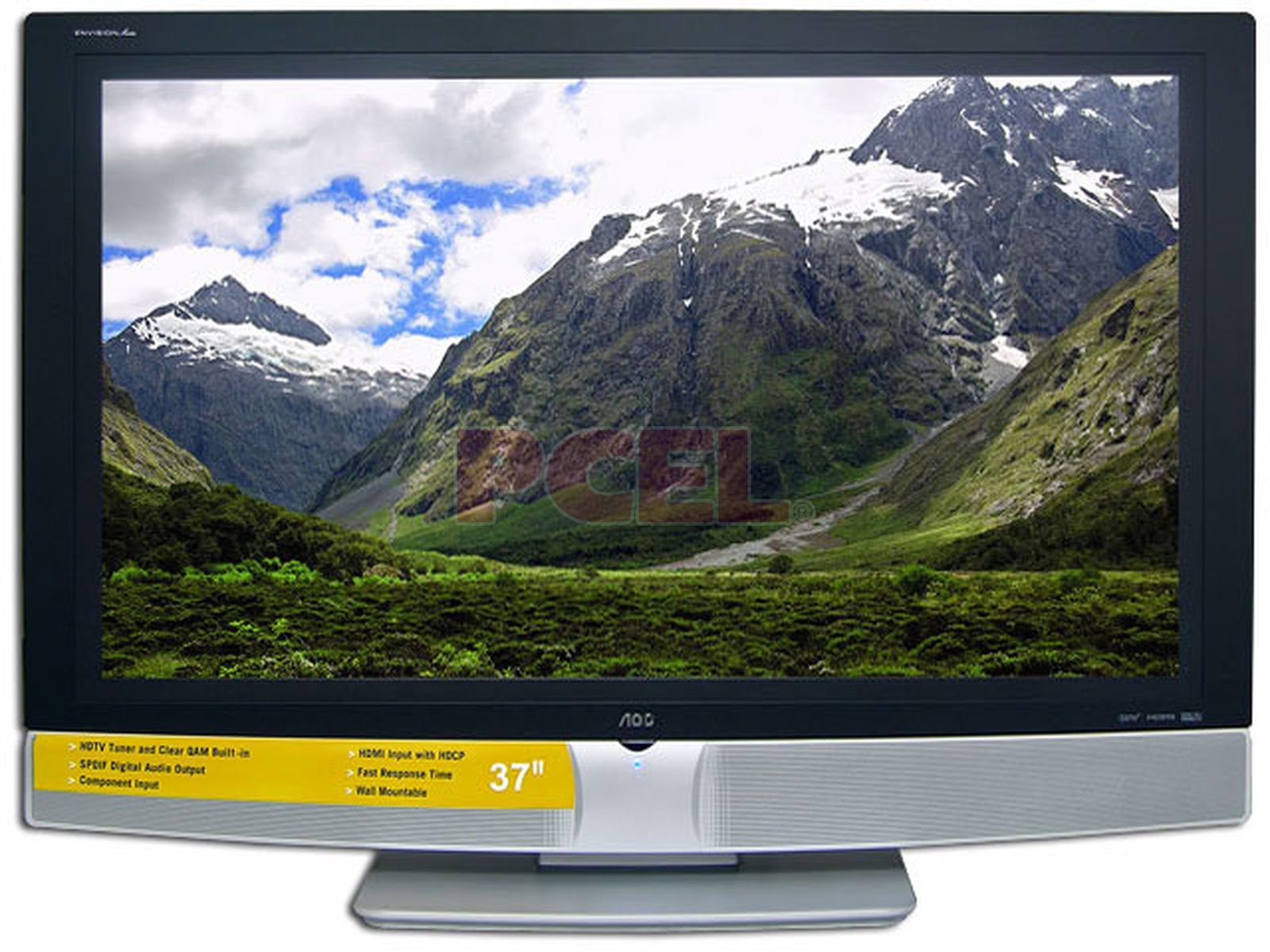 Televisión LCD Marca AOC Widescreen 37 HDTV