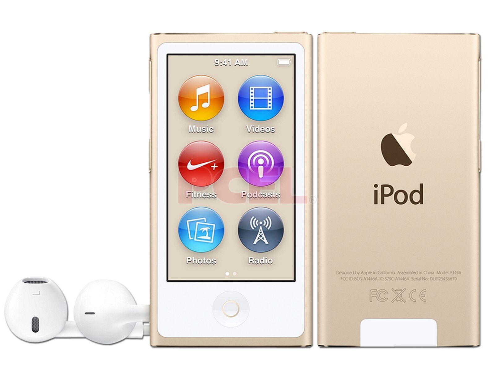iPod nano de 16 GB, Dorado.