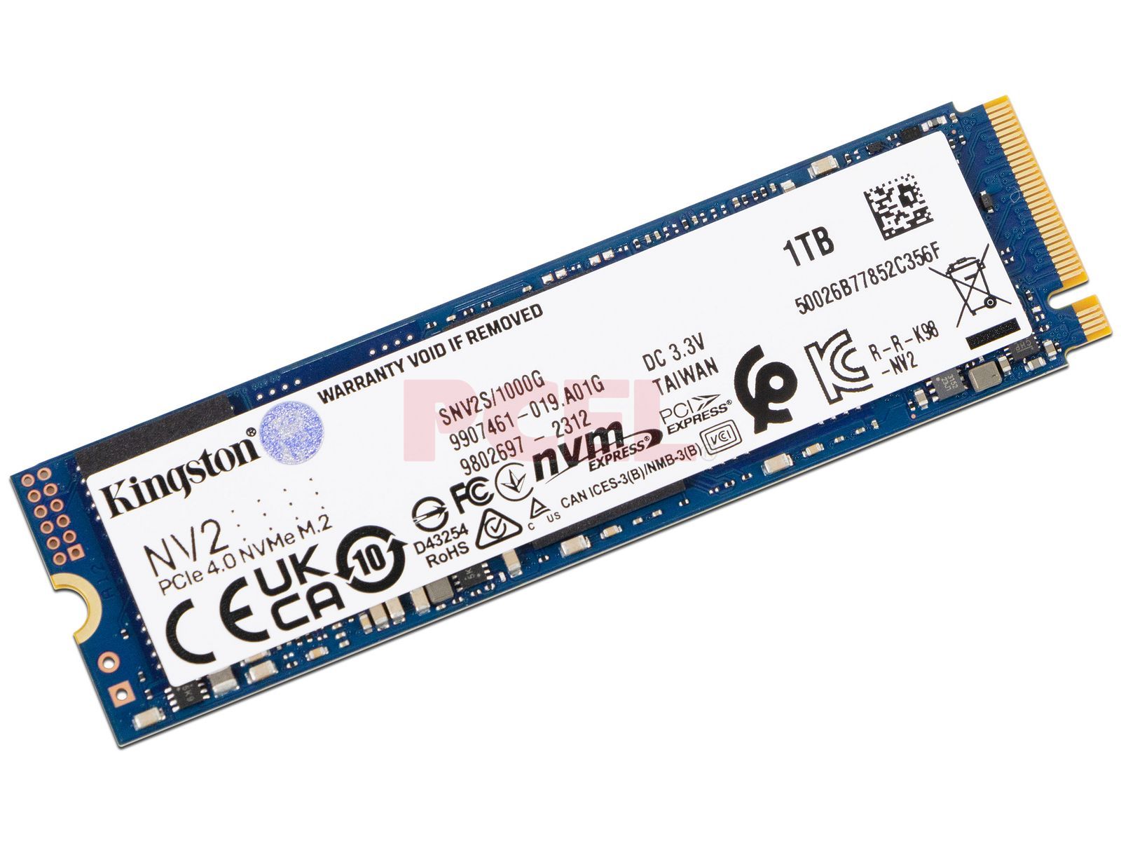 Unidad de Estado Sólido Kingston NV2 de 1TB, M.2 NVMe PCIe 4.0