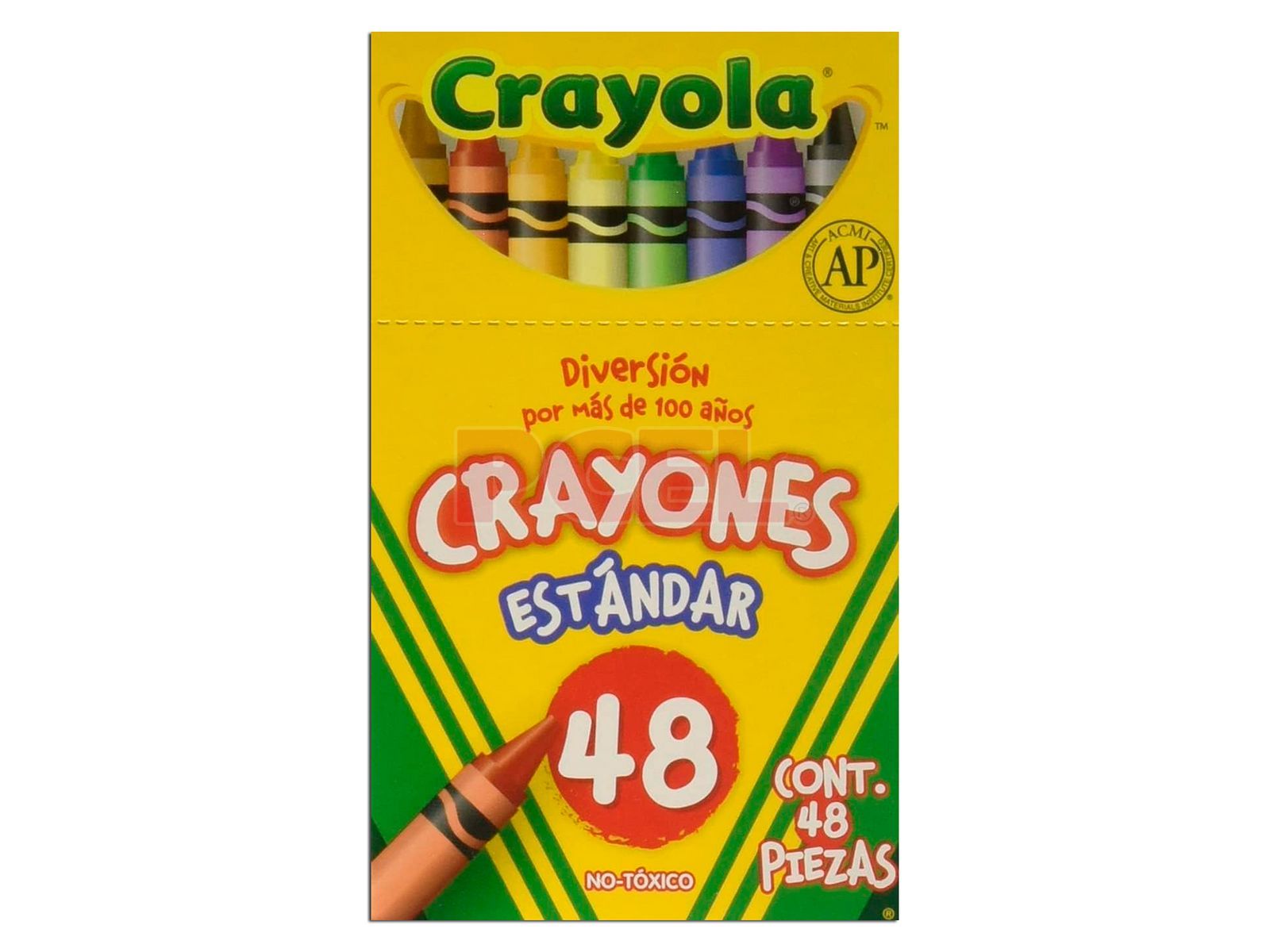 Crayola 24 Count Box of Crayons Non-Toxic Color Coloring School Supplies (2 Packs)