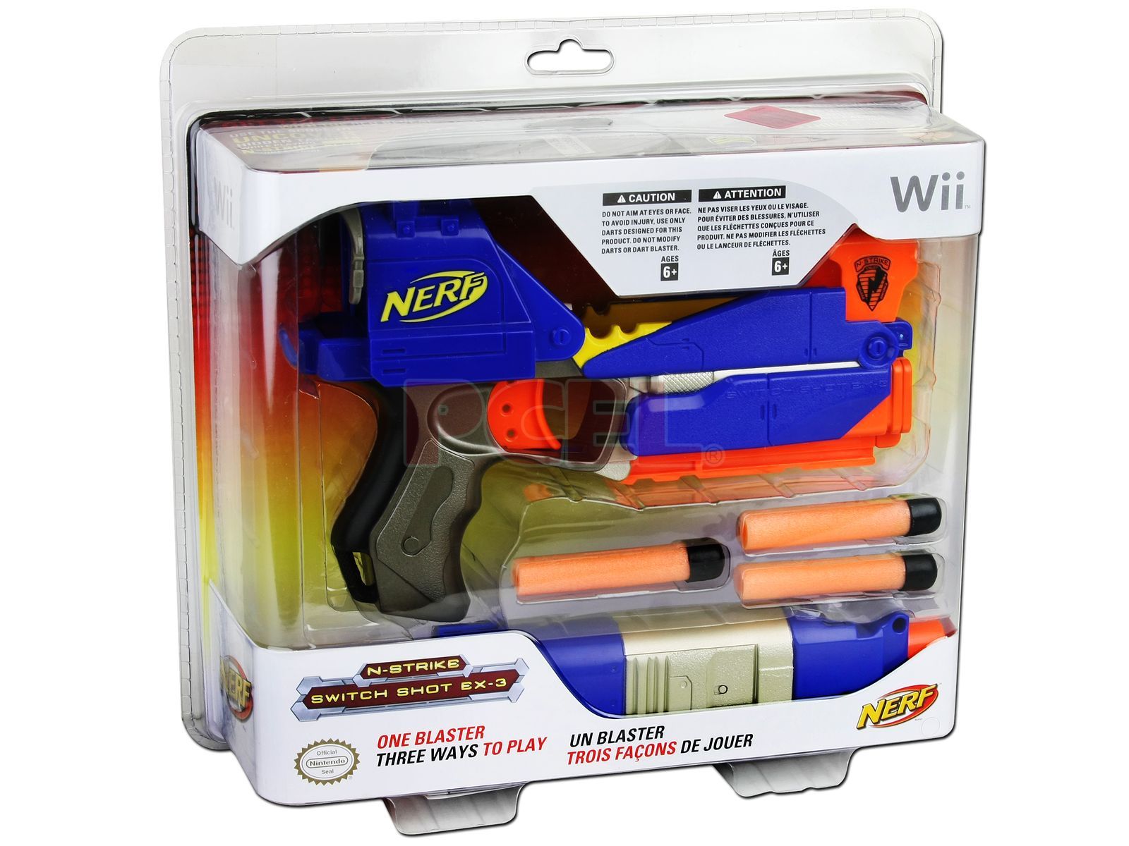 NERF N-Strike Switch Shot EX-3 Accesorio para Wii Remote