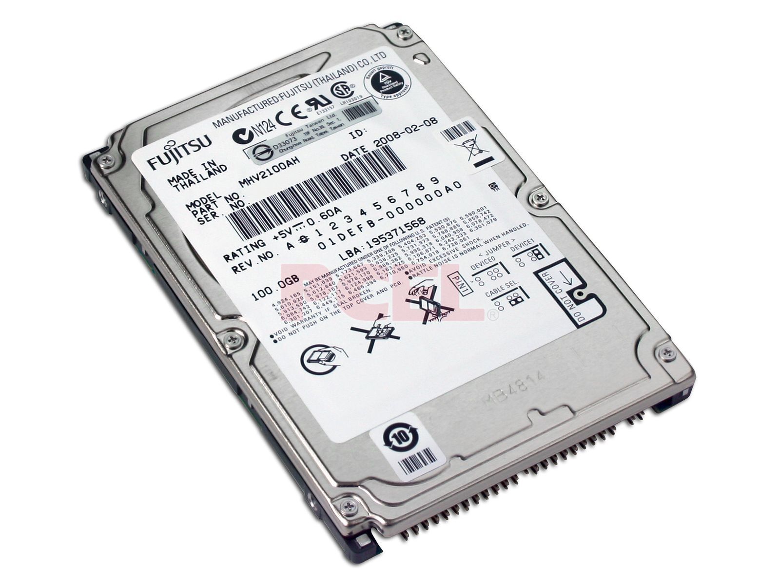 1TB 1000GB HDD Disco Duro de 2,5 Pulgadas 5400RPM 8MB Cache para Compatible con Fujitsu LifeBook AH531 E8110 S792