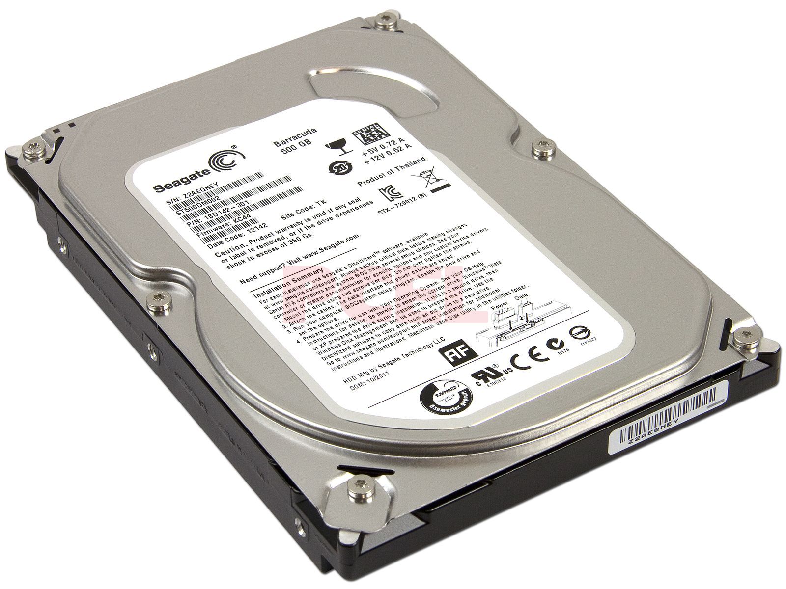 Basura Modernizar Norma Disco Duro Seagate de 500 GB, Caché 16Mb, 7200 RPM, SATA III (6.0 Gb/s)
