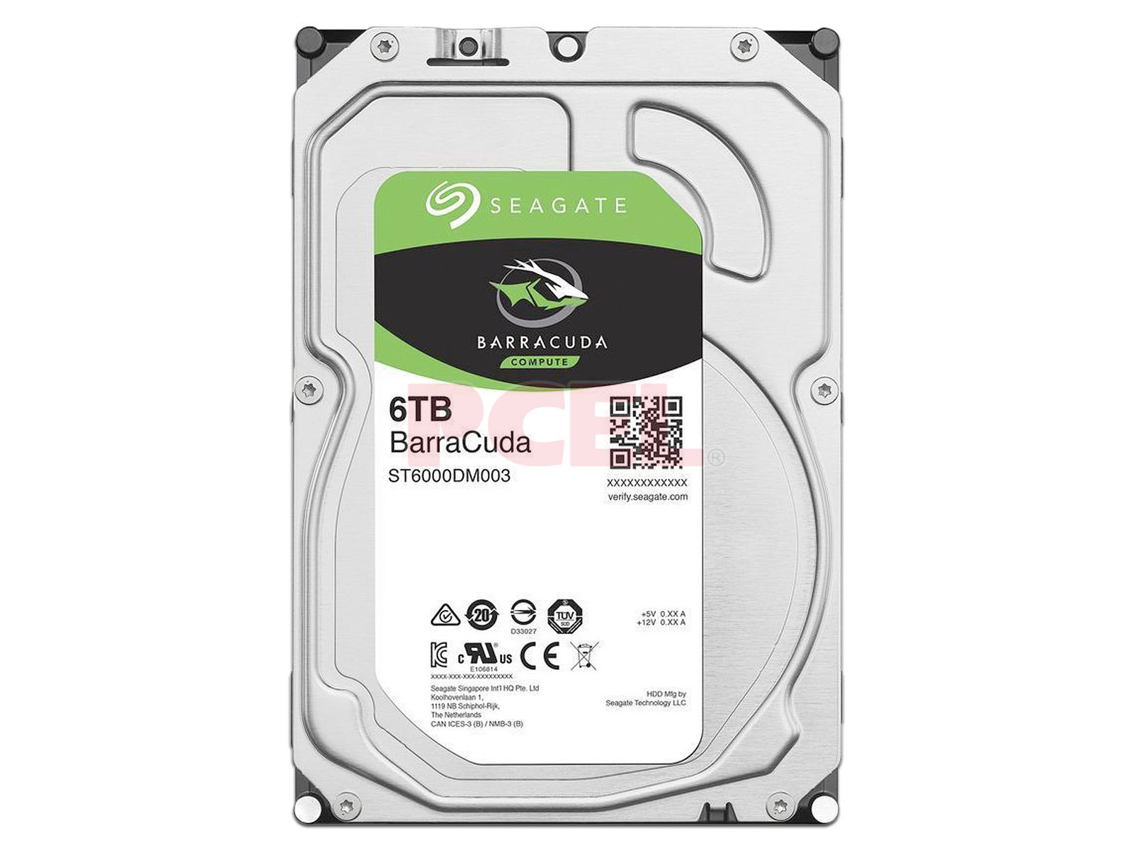 Disco Duro Seagate Barracuda de 6TB, Caché 256MB, 5400 RPM Disco Duro Seagate Barracuda de 6TB, Caché 256MB, 5400 RPM