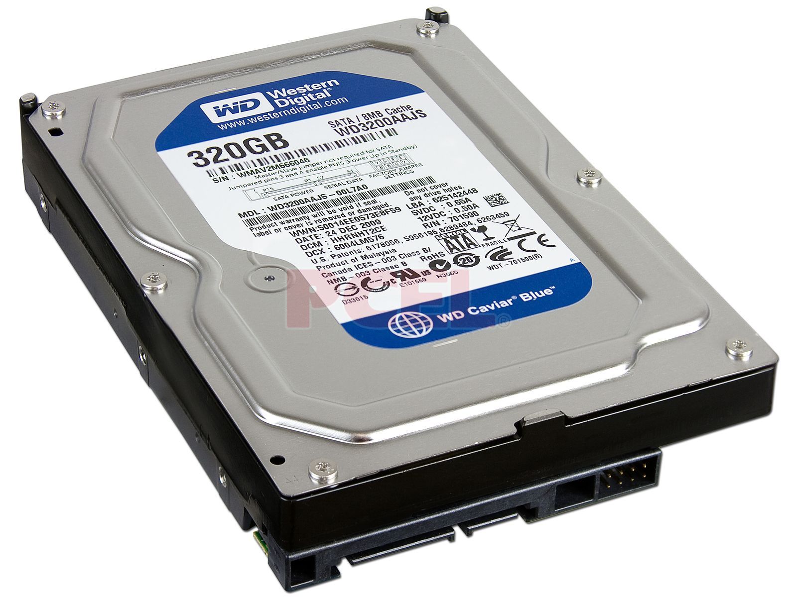 Disco Duro Portátil WD 320 GB IDE/PATA 2.5" - 5400 RPM, 8 MB Cache, Ideal Para Laptops Antiguas