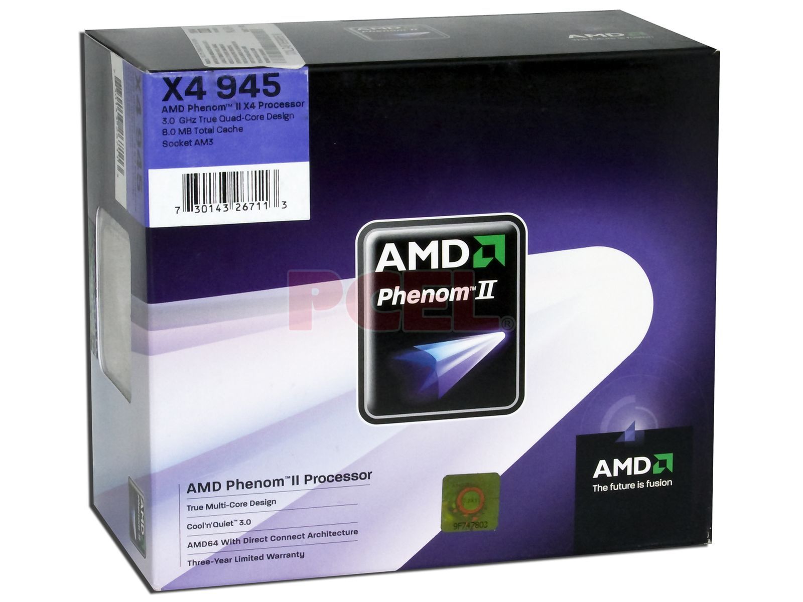 Procesador AMD Phenom II X4 945, 3.0GHz, Cache L2 4x512KB, L3 6MB