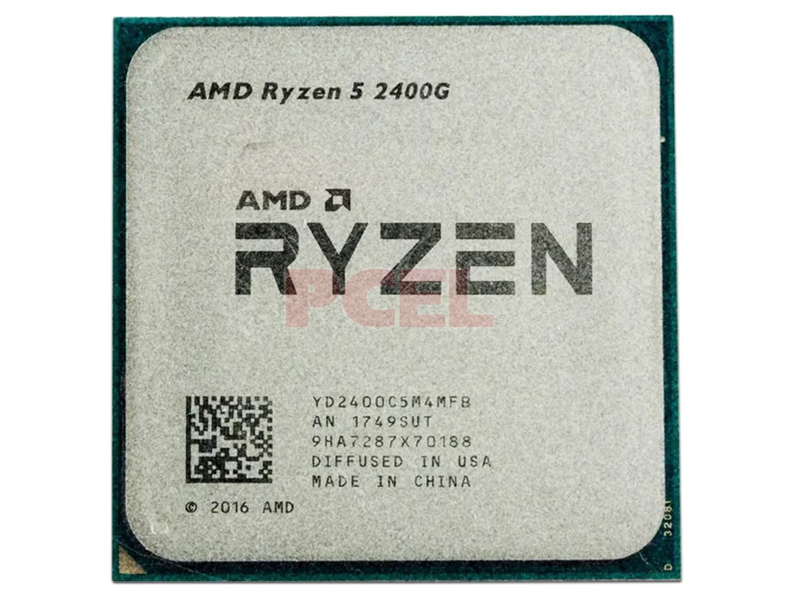 Procesador AMD Ryzen 5 2400G 3.6 GHz hasta 3.9 GHz con gr ficos