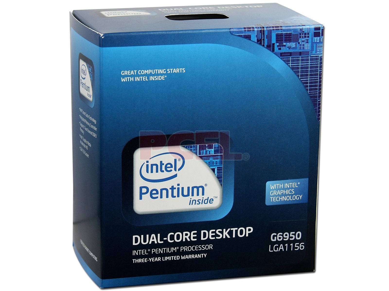 人気ブランドの intel Pentium G6950 processor 2.8 GHz MB L3