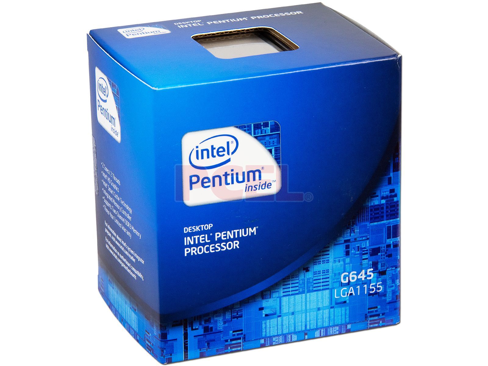 Procesador Intel Pentium G645 a 2.9 GHz con Intel HD Graphics