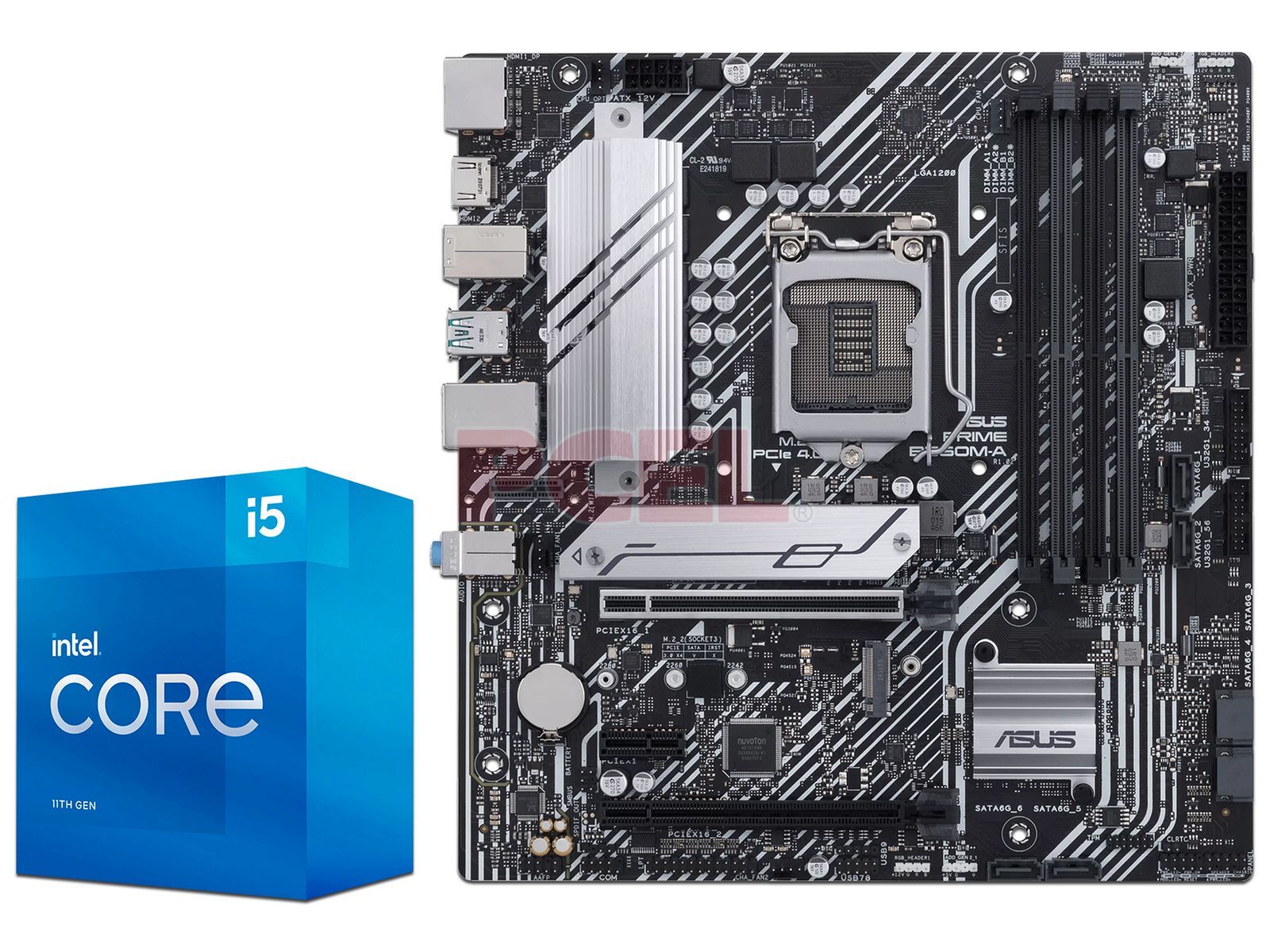 ASUS B560M-A マザーボード + Intel Corei5-11400（セット ROG