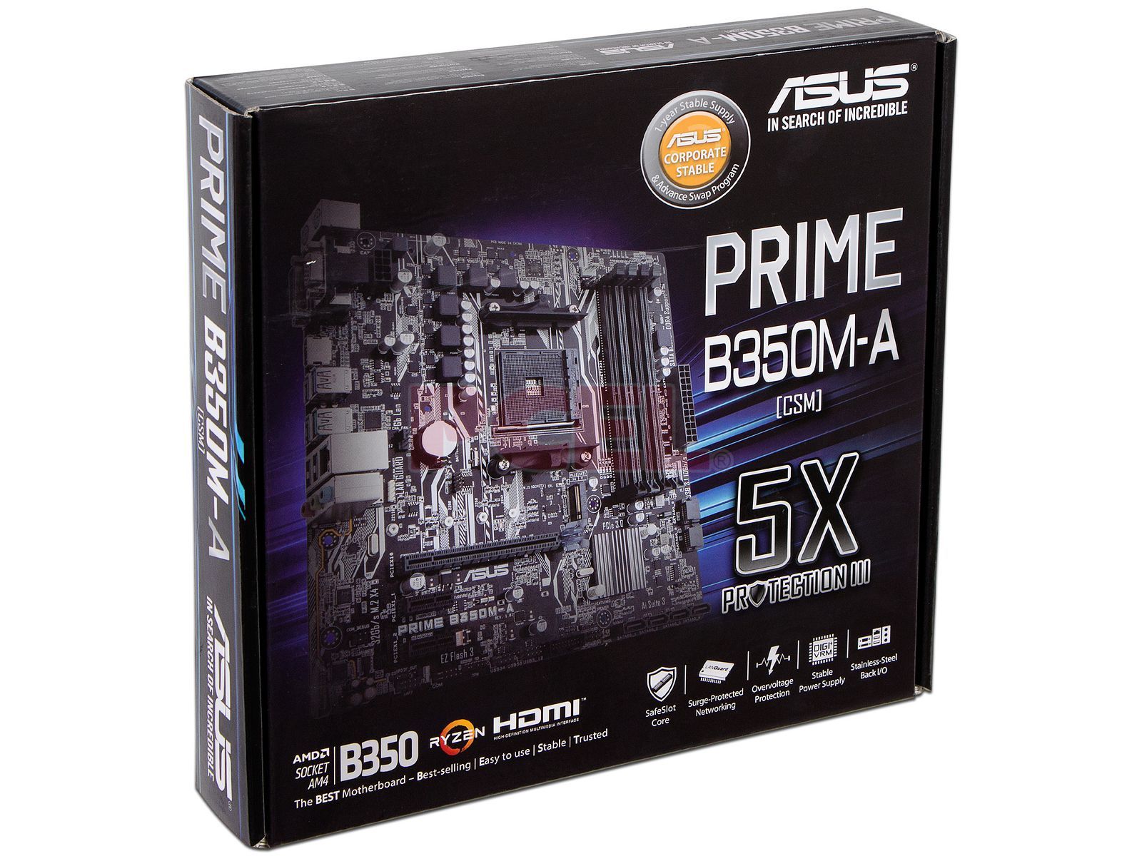 Asus on sale prime b350ma