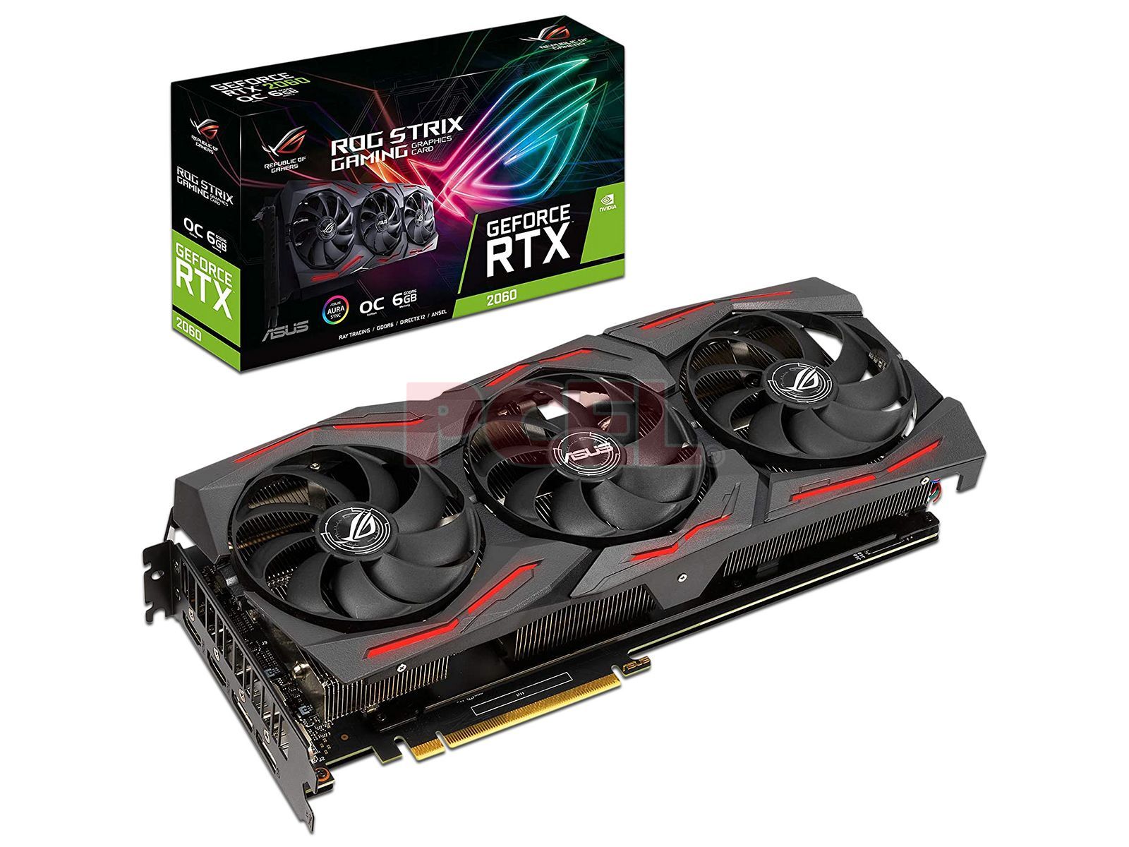 Tarjeta de Video ASUS ROG Strix GeForce RTX 2060 EVO OC Edition