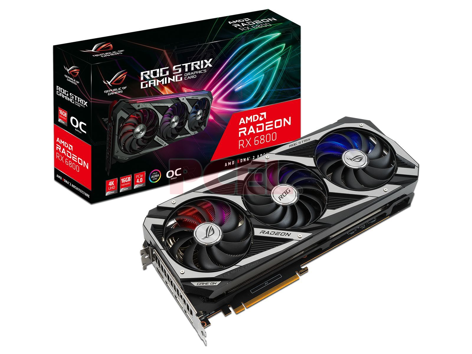 Tarjeta de video online rog strix