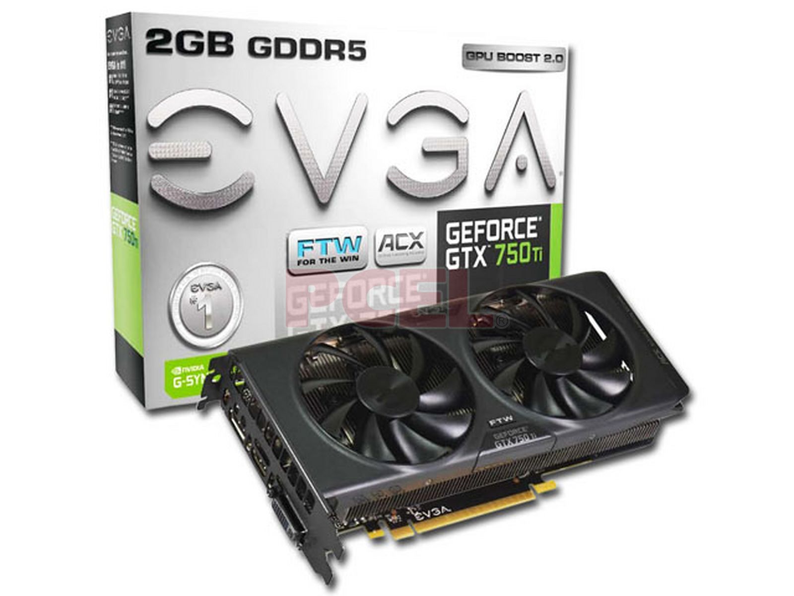 Tarjeta de Vídeo EVGA NVIDIA GeForce GTX 750 Ti, GB GDDR5, HDMI