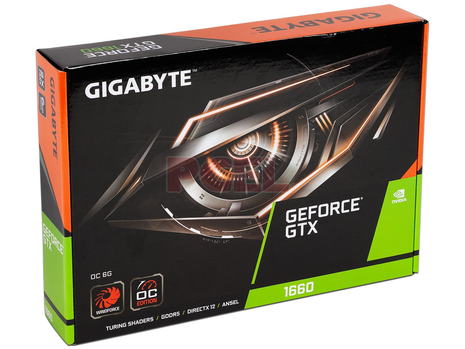 Tarjeta de NVIDIA GeForce GTX 1660 GIGABYTE OC, GDDR5, 1xHDMI, 3xDisplayPort, PCI Express 3.0.