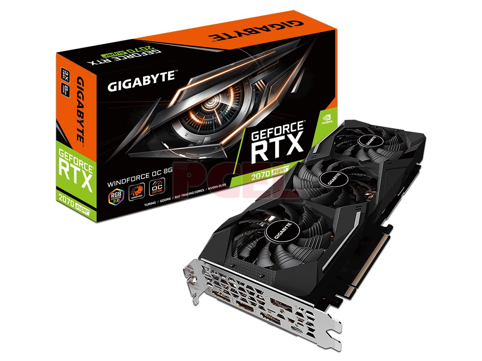 Tarjeta de Video NVIDIA GeForce RTX 2070 SUPER Gigabyte WINDFORCE