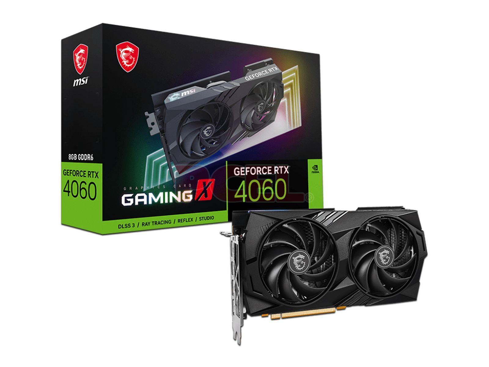 Tarjeta de Video NVIDIA GeForce RTX 4060 MSI Gaming X 8G 8GB