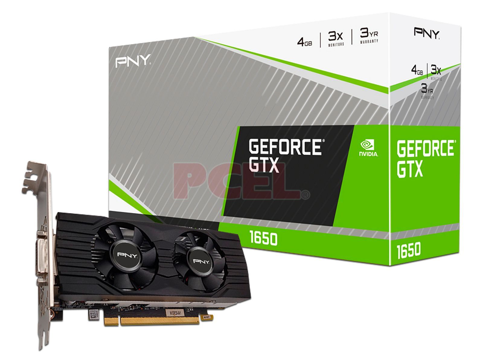 Tarjeta de Video NVIDIA GeForce GTX 1650 PNY 4GB GDDR6 1xHDMI