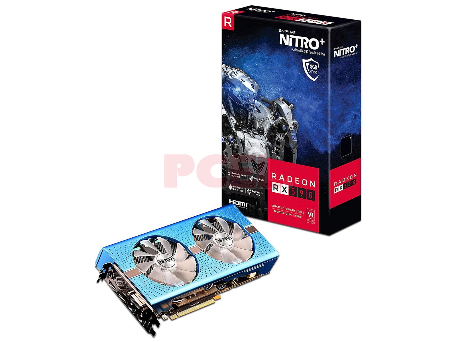 Tarjeta de Video AMD Radeon RX 590 Sapphire Nitro+ Special Edition
