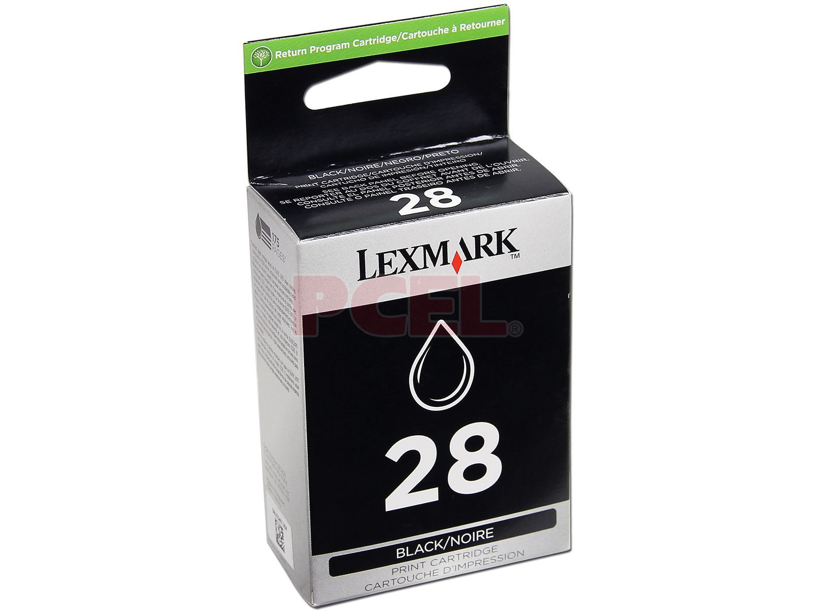 Cartucho de Tinta Lexmark 28 Negro, Modelo: