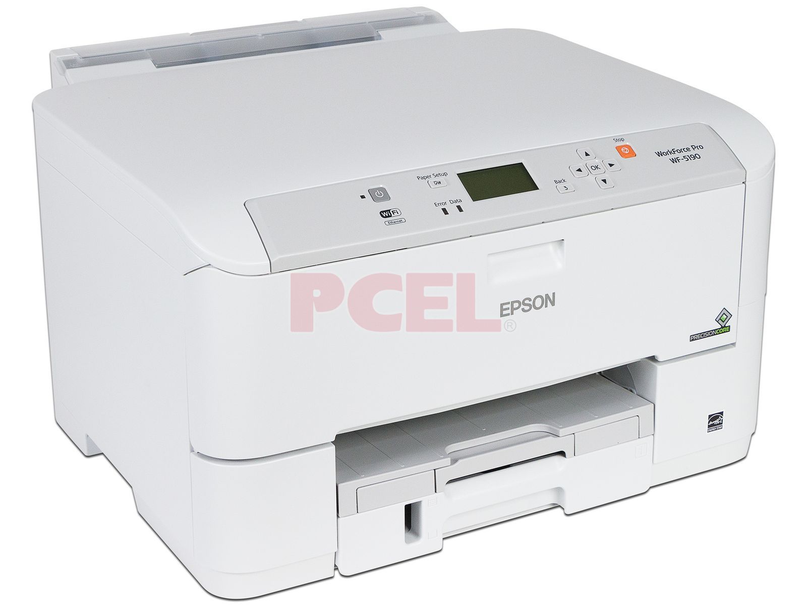 Impresora de Inyección a color Epson WorkForce Pro WF-5190DW, resolución  hasta 4,800 x 1,200 dpi, hasta 20 ppm.