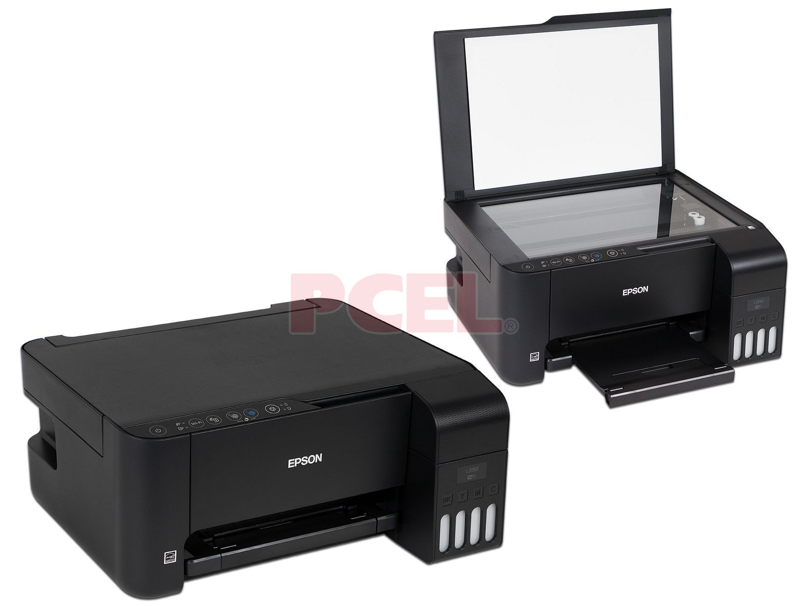 Paquete de dos Multifuncionales Epson EcoTank L3150, Impresora, Copiadora y  Escáner, Sistema de Tanques de Tinta, Wi-Fi, USB.