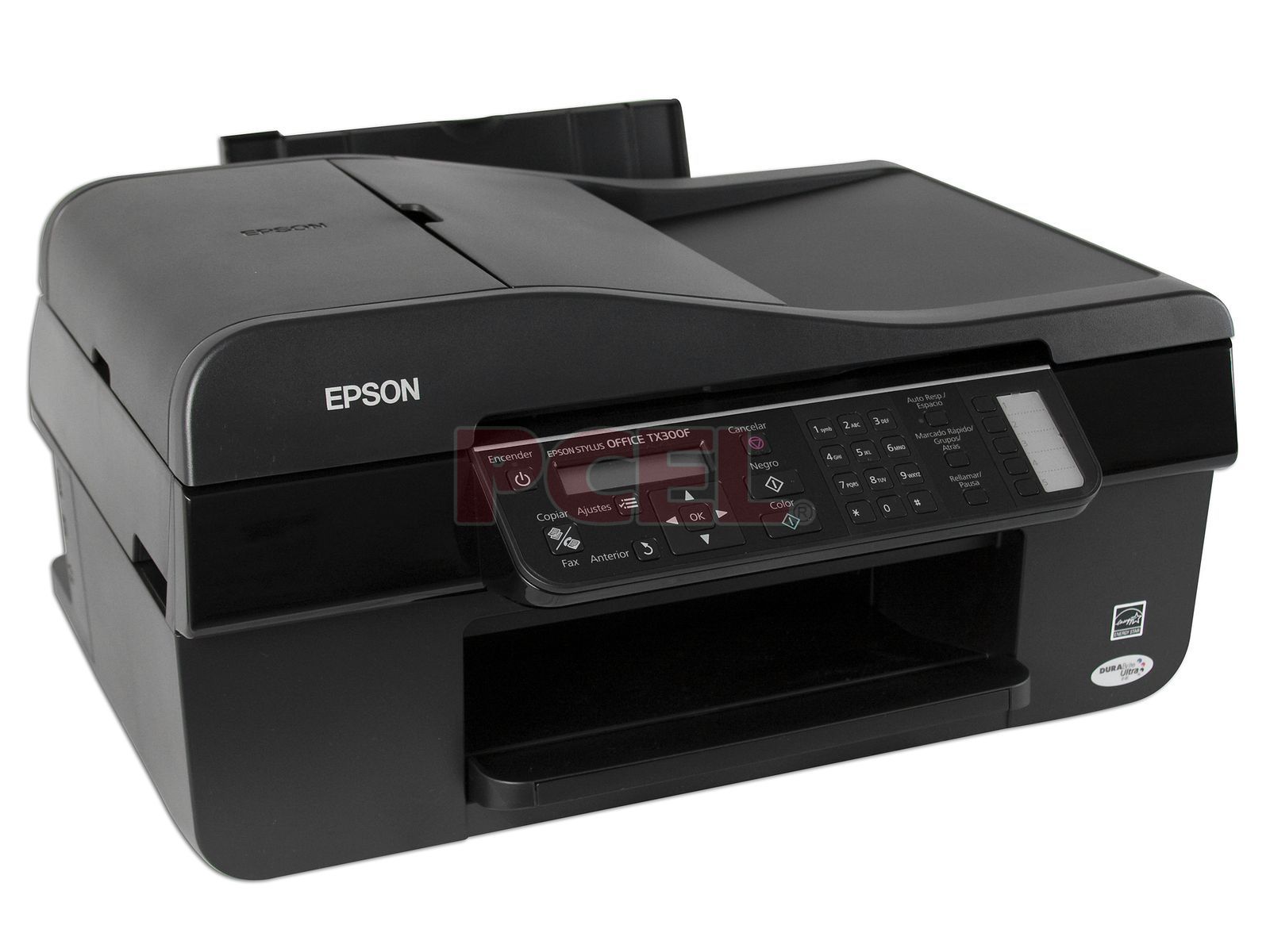 Multifuncional Epson Stylus TX300F, Impresora, Copiadora, Escáner y Fax,  Resolución hasta 5760 x 1440 dpi.