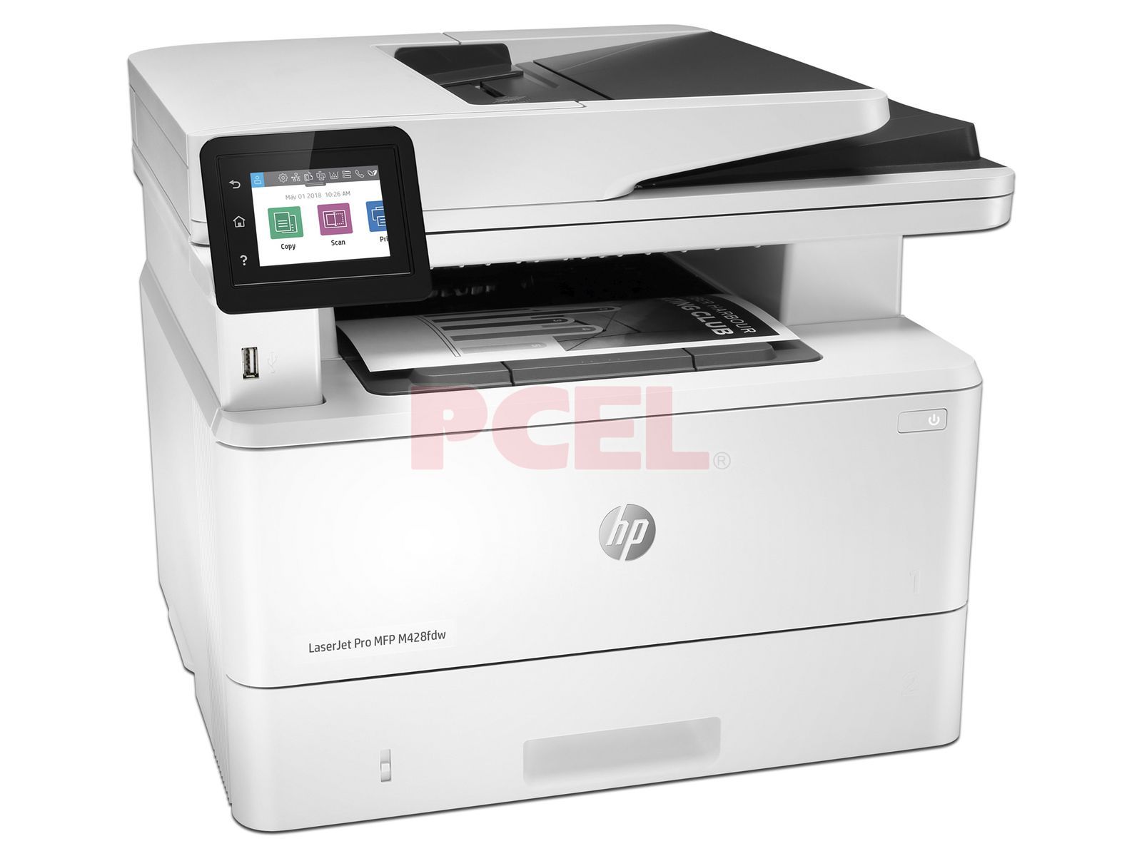 Multifuncional HP LaserJet Pro M428fdw Impresora Monocromática, Escáner,  Copiadora, 1200 x 1200 DPI, USB, Ethernet, Wi-Fi.