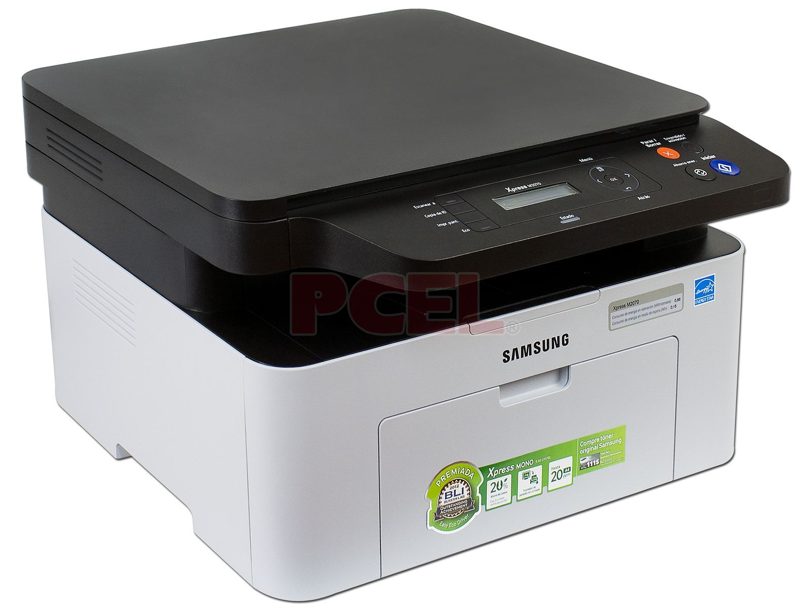 Consultar Es una suerte que carga Multifuncional Samsung Xpress M2070 Impresora Láser Monocromática,  Copiadora y Escáner, USB.