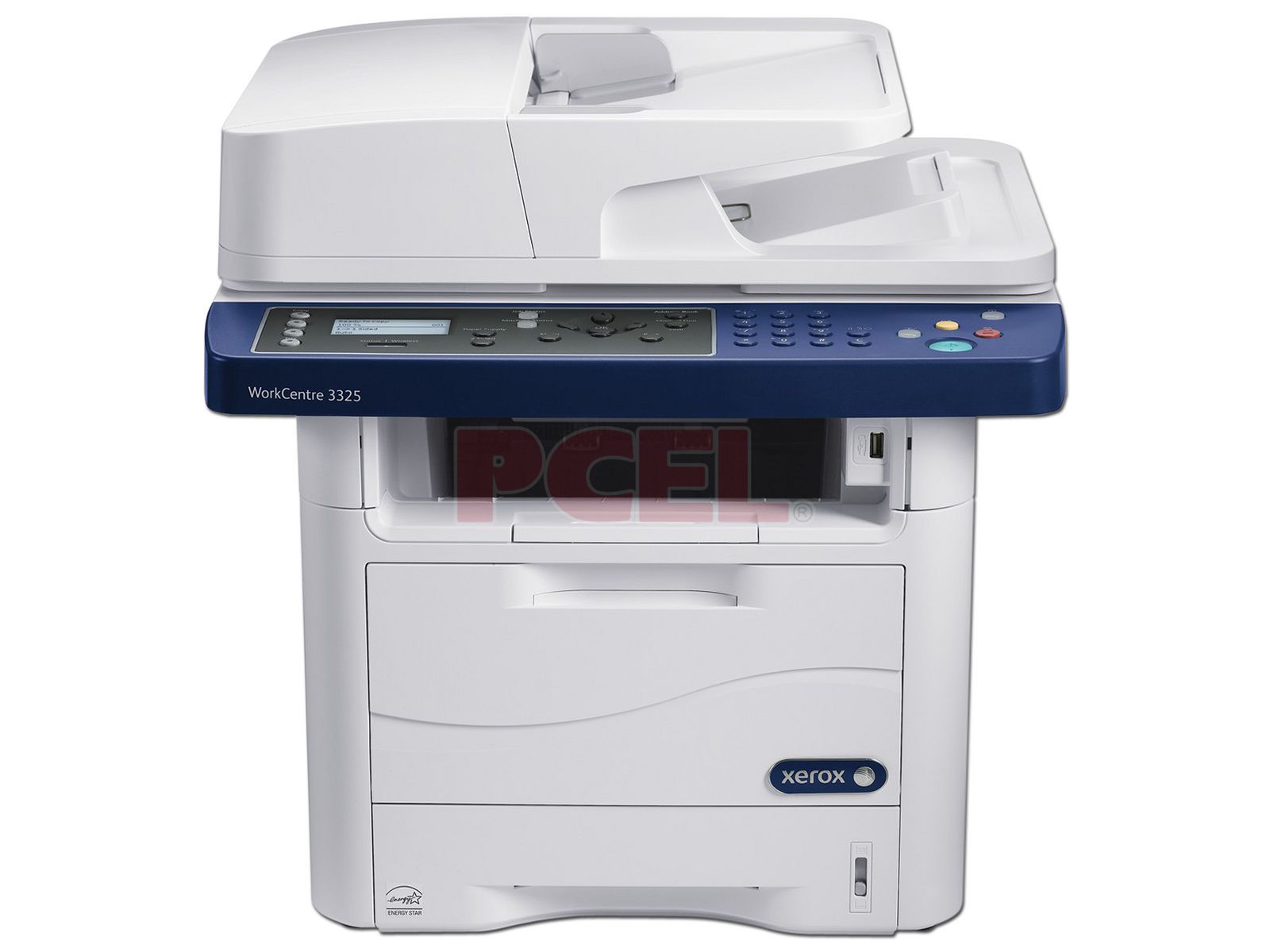 Multifuncional Xerox WorkCentre 3325/DNI, Impresora Láser Monocromática,  Copiadora y Escáner, USB, Wi-Fi.