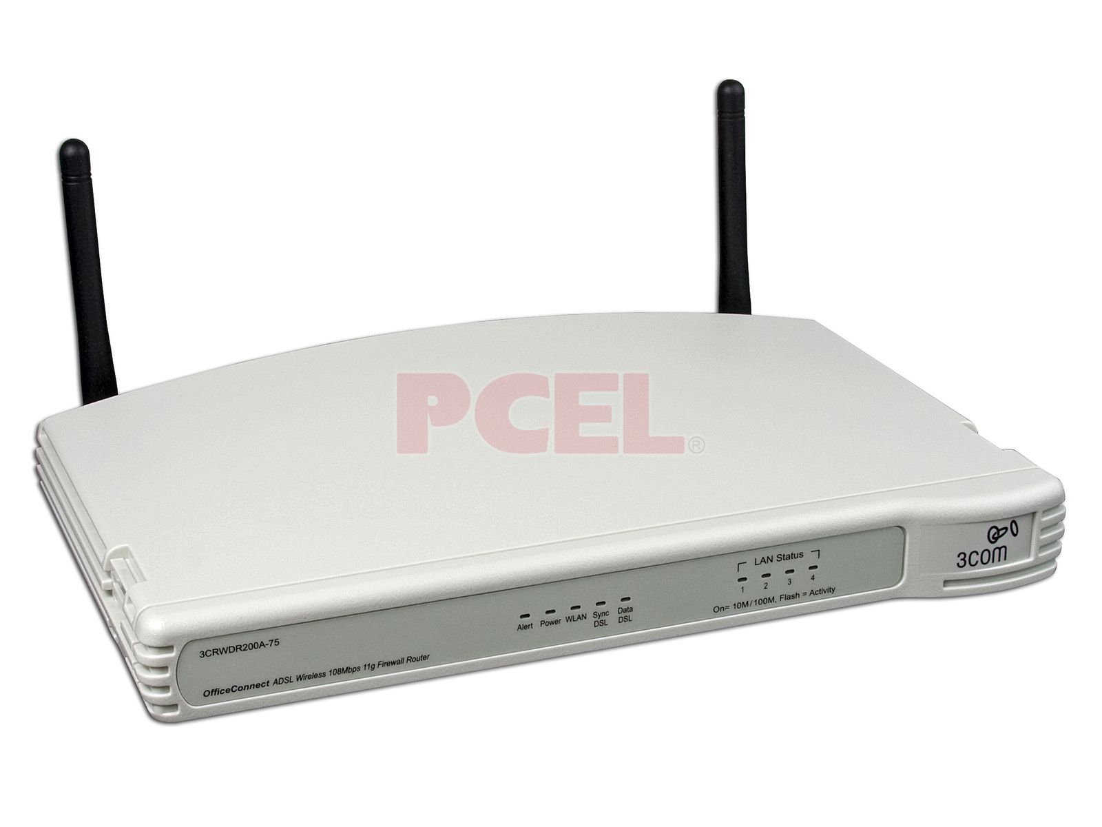 Ruteador 3Com OfficeConnect ADSL Wireless, 108Mbps 11g, Firewall