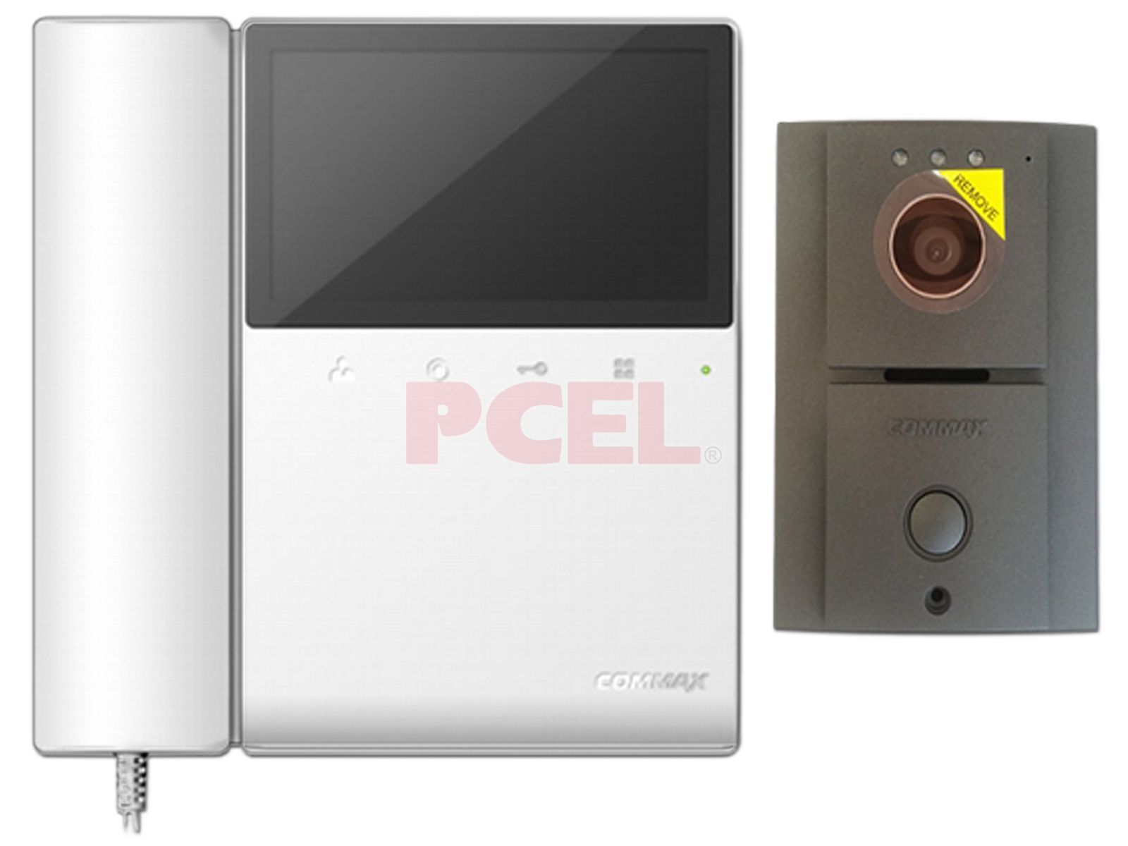 Kit Video Portero 1 Punto Commax 4.3 Touch CDV/43K - Productos de  Vanguardia
