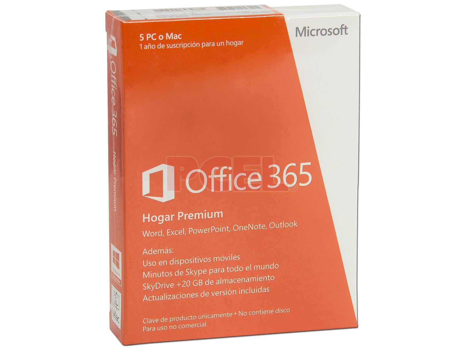 Microsoft Office 365 Hogar Premium (5 Usuarios + 3 Dispositivos, 1 Año de  suscripción para un hogar)