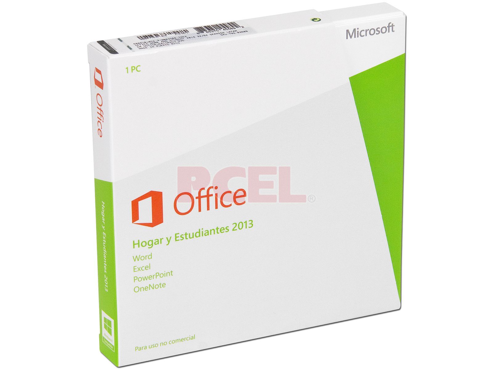 Microsoft Office Hogar y Estudiantes 2013 (1 PC).