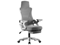 Silla Gamer Balam Rush Power Rush Mesh, Reposabrazos Fijo, Pistón de clase 2, Mecanismo mariposa con Inclinación de hasta 145 Grados, Soporta hasta 100Kg, Color Gris.