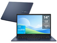 Laptop Asus VivoBook 14: 
Procesador Intel Core i3 1315U (hasta 4.5 GHz), 
Memoria de 8GB DDR4, 
SSD de 128GB, 
Pantalla de 14