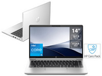Laptop HP Probook 440 G10:
Procesador Intel Core i5 1334U (hasta 4.6 GHz),
Memoria de 16GB, 
SSD de 512GB,
Pantalla de 14