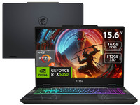 Laptop MSI CYBORG A15 AI B2HW:
Procesador AMD Ryzen 5 240 (hasta 5 GHz),
Memoria de 16GB DDR5,
SSD de 512GB,
Pantalla de 15.6