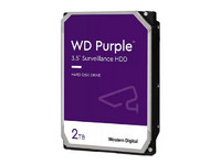 Disco Duro Western Digital Purple WD23PURZ de 2TB, 5400 RPM, SATA III (6.0 Gb/s).