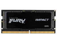 Memoria SODIMM Kingston FURY Impact Black, DDR5 PC5-44800 (5600MHz), Non-ECC , CL40, 32GB.