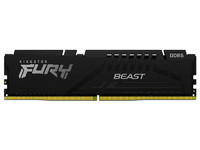 Memoria DIMM Kingston Fury Beast, DDR5 PC5-44800 (5600MHz), CL40, 16GB.