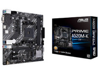 T. Madre ASUS PRIME A520M-K/CSM,
Chipset AMD A520, 
Segmento: Básico,
Soporta: AMD Ryzen 3ra, 4ta y 5ta Generación, Socket AM4,
Memoria: DDR4 4866, 64GB Max,
Integrado: Audio HD, Red, USB 3.0, SATA 3.0, M.2,
Micro-ATX, Ptos: PCIE 3.0 x16, PCIE 3.0x