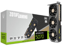Tarjeta de Video ZOTAC GeForce RTX 5070 Solid OC, 12GB GDDR7, 192-bit, PCI Express 5.0 x16, 1xHDMI, 3xDisplayPort.