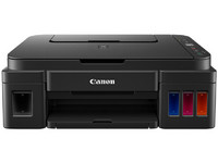 Multifuncional a color Canon PIXMA G2110 con Sistema de Tanques de Tinta, Impresora, Copiadora y Escáner, Resolución hasta 4800 x 1200 dpi, Velocidad de Impresión de hasta 5.0 ipm a Color, USB.