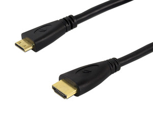 Cable de video HDMI a Mini HDMI M-M, 1.8m.