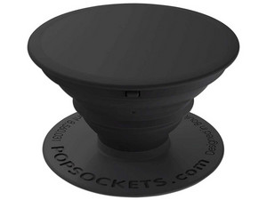 Soporte universal PopSockets con adhesivo. Color Negro.