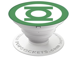 Soporte Universal POPSOCKETS con adhesivo. Diseño Icono Linterna Verde.