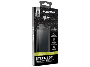 Protector de pantalla PureGear Steel 360 de cristal templado transparente para iPhone 7 Plus