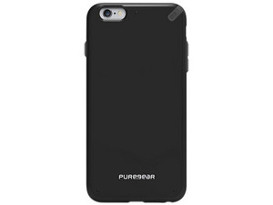 Funda PureGear Slim Shell para iPhone 6s Plus / 6 Plus. Color Negro.